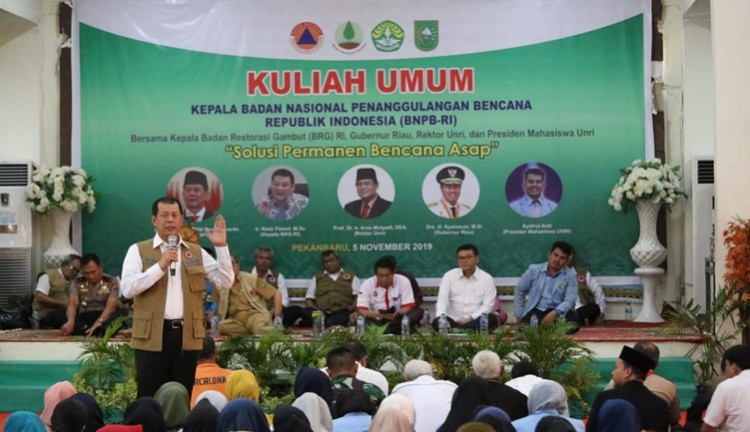 Karhutla Riau Sedot Anggaran BNPB Rp468 M