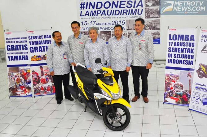 Pesta Merdeka Yamaha 2015, Wujud Perayaan Yamaha di HUT RI ke-70 