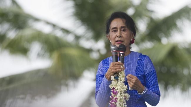 Suu Kyi Pimpin Delegasi Myanmar Hadapi Gugatan soal Rohingya