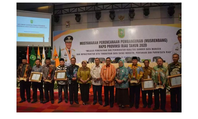 Septina Primawati Hadiri Musrembang RKPD Provinsi Riau Tahun 2020