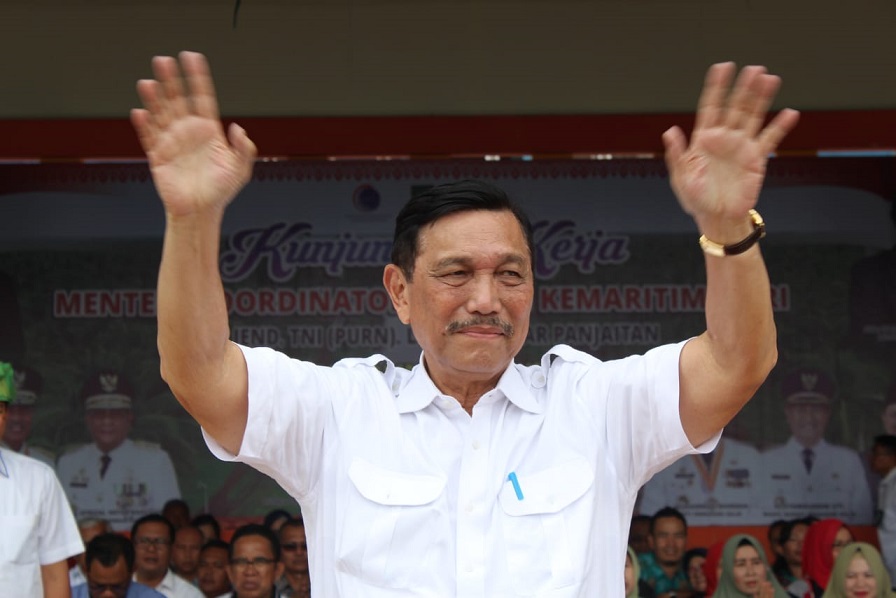 Menko Luhut ajak masyarakat Inhil gunakan hak pilih pada Pemilu 2019