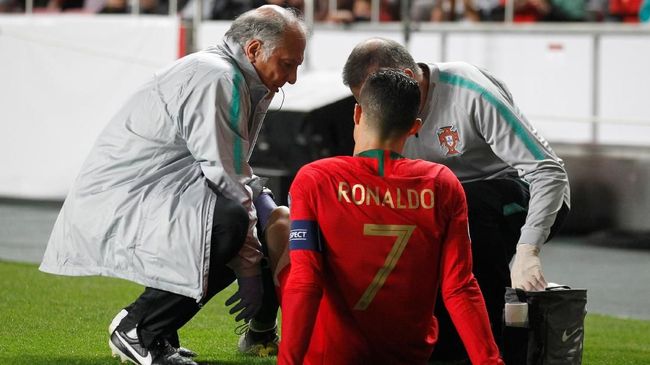 Ronaldo Soal Cedera: Saya Akan Pulih Dua Pekan 