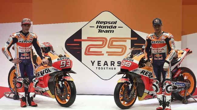 Marquez Sebut Lorenzo Belum Bagus Bersama Honda 