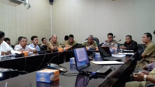Audiensi Konflik dengan PT.RAPP Masyarakat Desa Bagan Melibur Merasa Kecewa