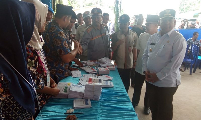Prabowo-Sandi menang di TPS Walikota Dumai Mencoblos