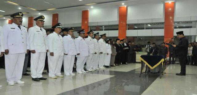 151 Pejabat Eselon III dan IV Dilantik Wabup Inhu, Ini Data Namanya.. 