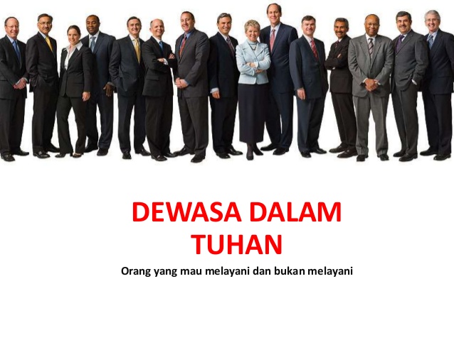 DEWASA DALAM KRISTUS 