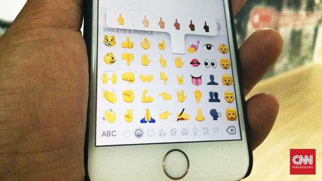 Ada Emoji Jari Tengah dan Kabah di iOS 9.1 