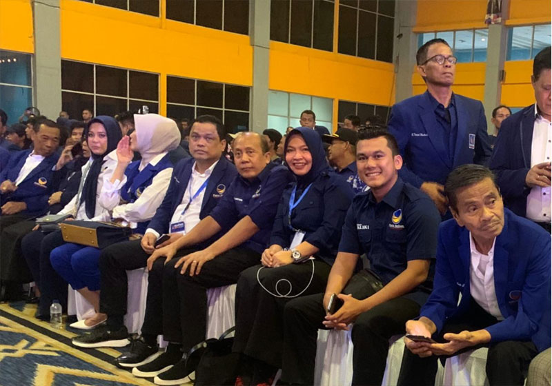 Maliki Hadiri Rakorsus Nasdem Se-Indonesia