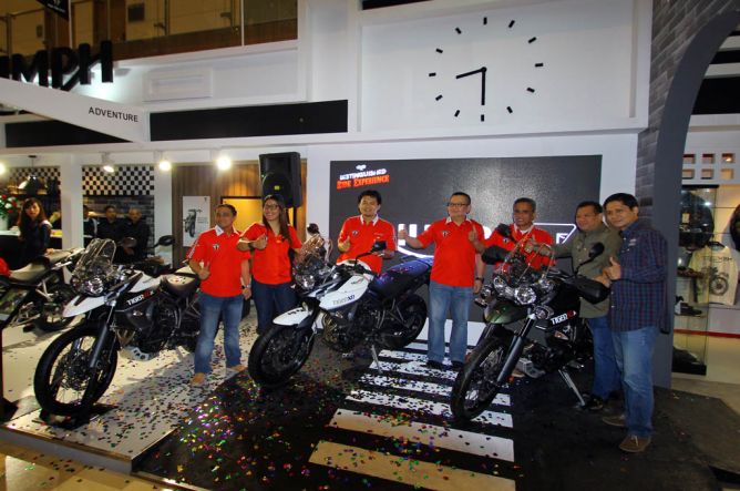 New Tiger 800, jadi Andalan Terbaru Triumph di GIIAS 2015 