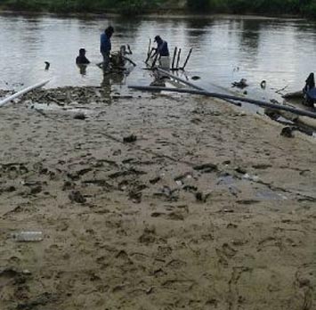 Sungai Kampar Surut, PDAM Minta Maaf Pasokan Air Bersih Tersendat
