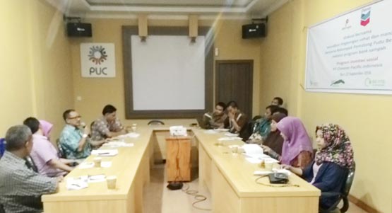 Chevron Diskusikan Cara Sukseskan Program Bank Sampah di Pematang Pudu