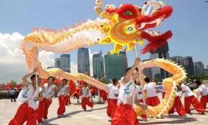 Melihat Dari Dekat Tarian Naga Tionghoa 