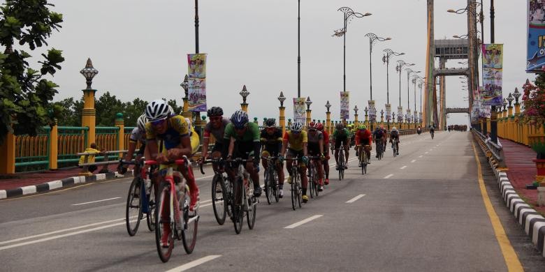 Dinas PU Siak Pastikan Jalan Lintasan Tour de Siak akan Baik 