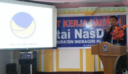 Konsolidasi Kader, DPD Partai NasDem Inhil Gelar Rakerda