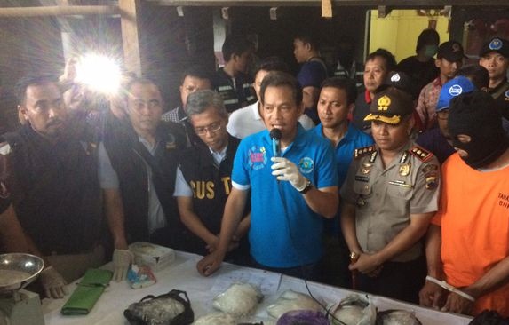 BNN Amankan 67 Kg Sabu Asal Malaysia di Demak