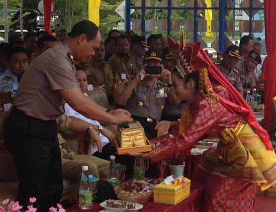Kapolda Riau Resmikan Taman Lalin di Mempura, Siak 