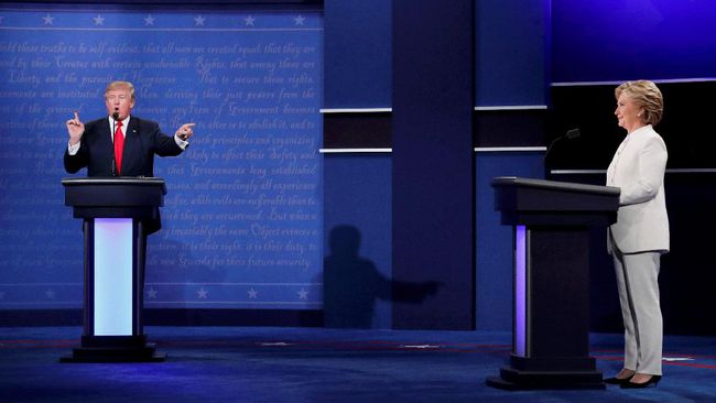 Trump Tuding Kerusuhan di Kampanyenya Ulah Clinton 