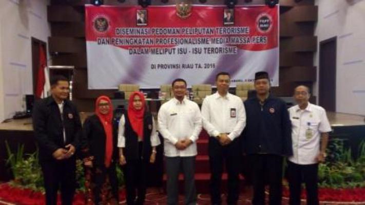 BNPT Riau Gelar Diseminasi Pedoman Peliputan Terorisme