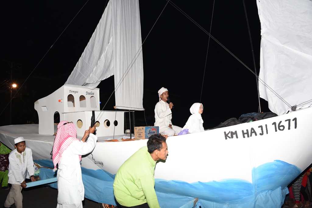 Pawai Takbir Idul Adha di Bengkalis Sangat Meriah, Jumlah Peserta Capai 10.000 Orang 