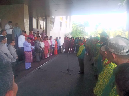 Sambut Kontingen Riau, Gubri Bangga dengan Capaian Atlet Riau di PON Jabar