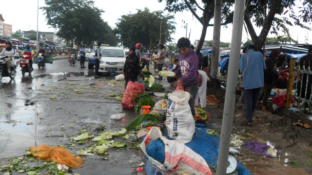 Jalur Lambat Pasar pagi Arengka Dapat Dana Rp15 Miliar