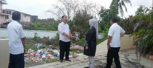Keliling, Ketua DPRD Riau Lakukan Sidak dan Silaturahmi di Lingkungan Dewan 
