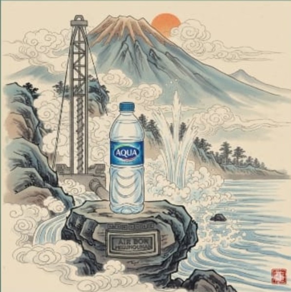 Bongkar Fakta Dibalik Air Kemasan:  Mata Air Pegunungan , Tapi dari Air  Sumur Bor Pegunungan!