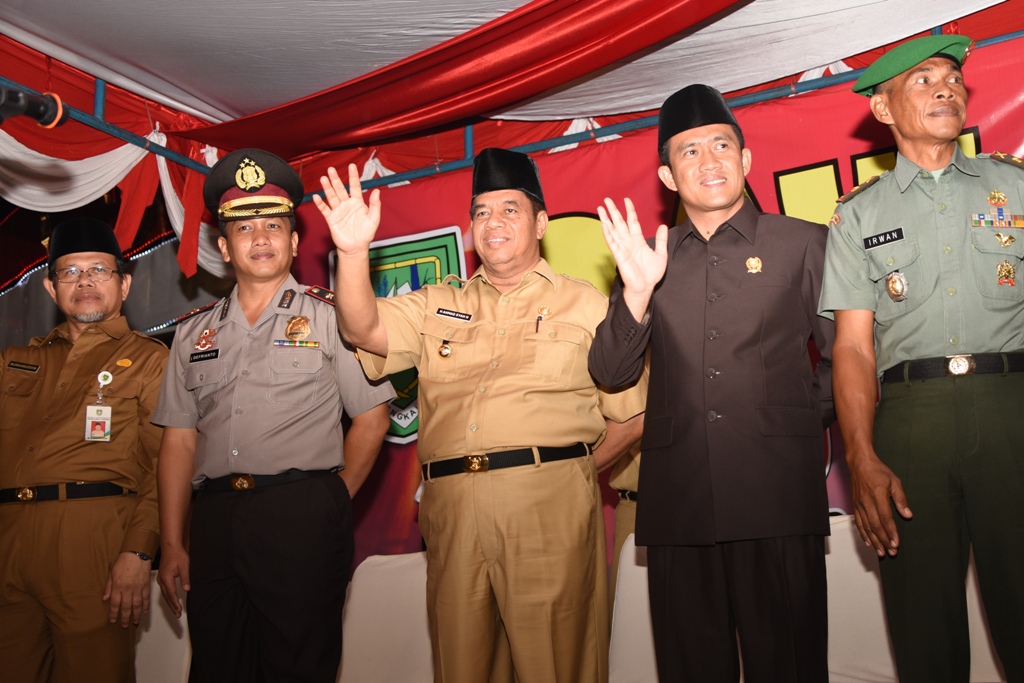 Masyarakat Kabupaten Bengkalis Gelar Pawai Obor 