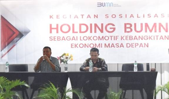 Jon Erizal Sosialisasikan Holding BUMN
