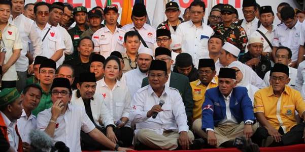 Prabowo Hadiri Pertemuan KMP-Zulkifli Hasan