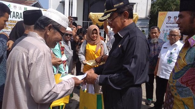 Wardan Inginkan Penerima Zakat Jaga Ibadah
