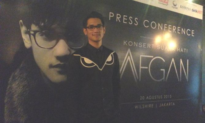Afgan Janji Tampil Beda Saat Konser di Malaysia 