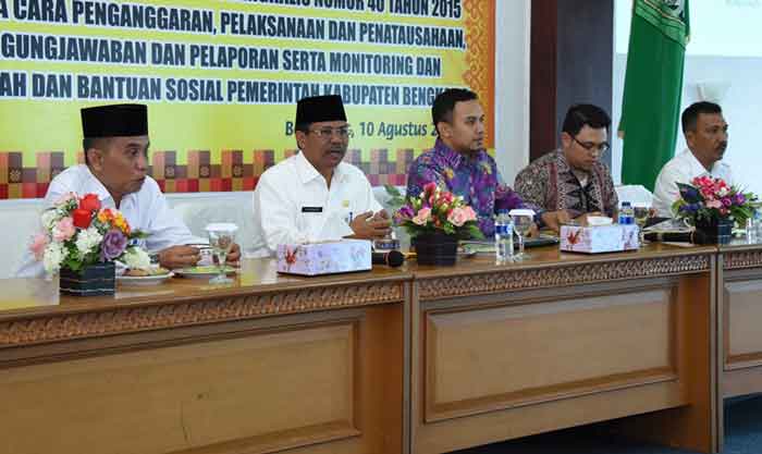 Pemkab Sosialisasikan Permendagri Nomor 31 Tahun 2016