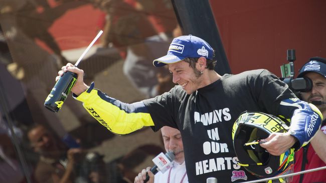 Valentino Rossi Masuk Tiga Besar Atlet Seksi Italia 