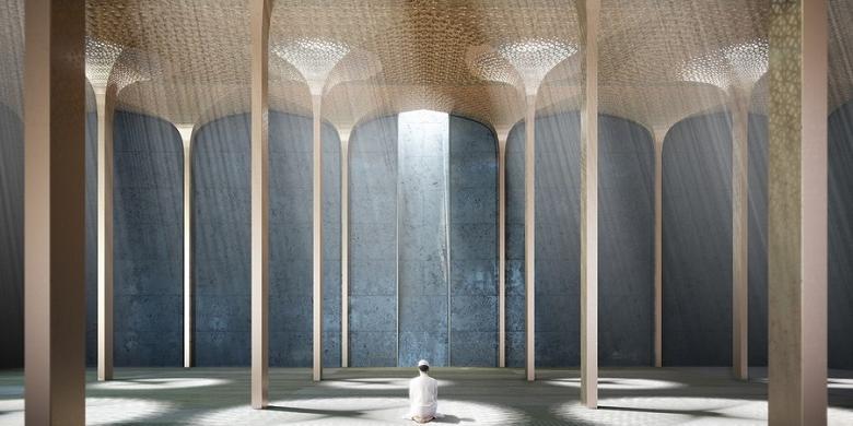 Arsitek London Rancang Masjid di Pusat Bisnis Abu Dhabi 