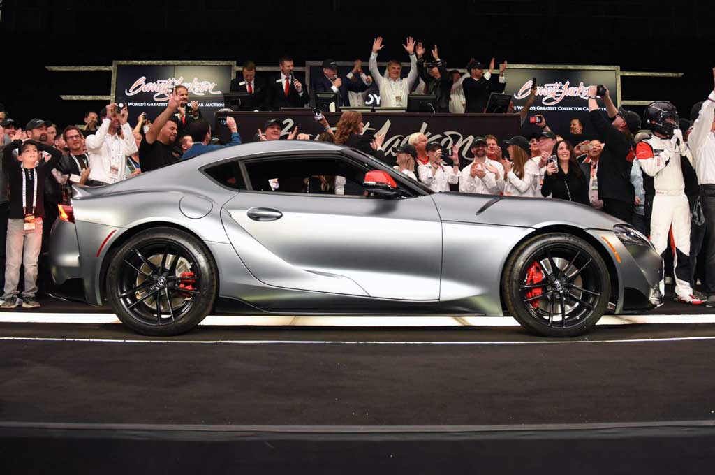 Toyota GR Supra 2020 Produksi Pertama Terjual Rp29,8 Miliar 