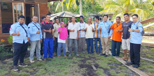 Repu Sagu Terangkat ke Permukaan Sungai Gara-Gara Kapal EMP Beroperasi