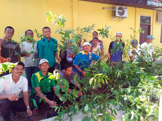 Penghijauan Dilakukan Masyarakat Kampung Seminai