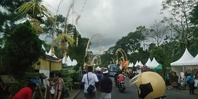 Festival Budaya Pertanian Ramai Pengunjung pada Hari Libur