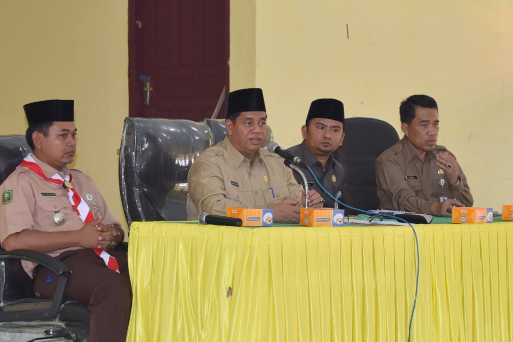 Ahmad Syah Mengingatkan Aparatur di Dua Kecamatan Bengkalis