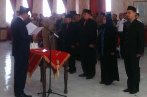 Bupati Rohil Lantik Empat Direktur PD Sarana Pembangunan