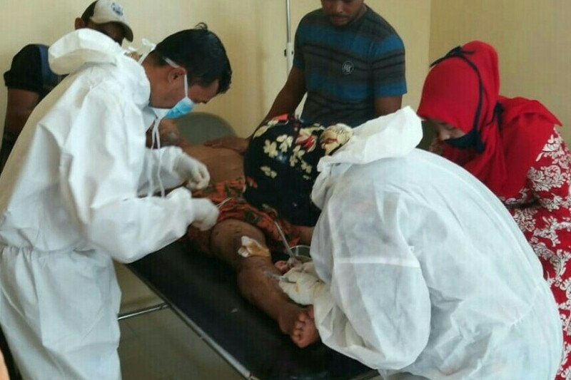 Warga Bengkalis Alami 17 Luka Diduga Akibat Diterkam Harimau. 