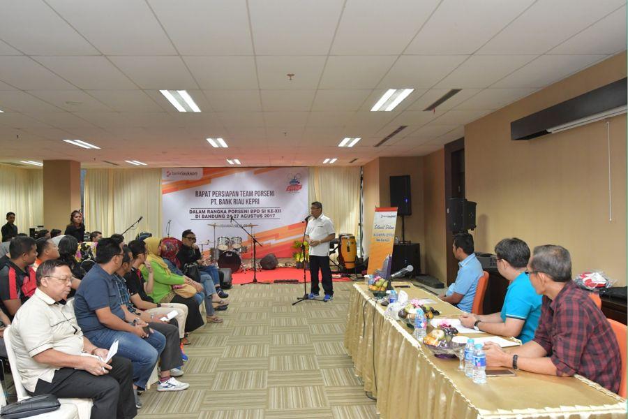 Kontingen Bank Riau Kepri Siap Harumkan Nama BRK di Kancah Nasional