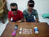 Polres Bengkalis Ringkus Dua Pengedar Belasan Paket Sabu