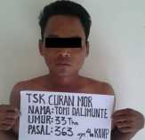 Buron Maling Motor di Pujud Ditangkap Aparat Polres Rohil