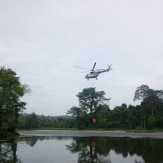 Hutan Lindung Bukit Suligi Membara, Api Mendekati Mess Balai Diklat, 2 Helikopter Dikerahkan
