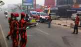 Peduli Kabut Asap, MPC PP Pelalawan Bagikan 20 Ribu Masker