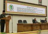 Bupati Sampaikan Pidato Ranperda Tentang LPJ APBD Inhil 2015 dan 6 Usulan Ranperda