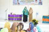 Halal Bi Halal di Tapung Hilir, Eva Berikan Motivasi Bagaimana Peran Ibu Terhadap Anak
